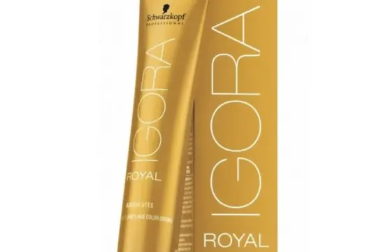 Schwarzkopf Professional Crema Colorante Permanente Igora Royal Absolutes 60ml – 9.60 Rubio Muy Claro Chocolate Natural